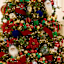 Classic Christmas Gold Glitter Deer Ornament, 6.3"