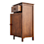 Thomas Wooden Accent Cabinet, Walnut Finish