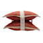 2-Pack Terracotta Jute Trim Outdoor Throw Pillow, 18"