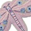 Providence Shaped Dragonfly Outdoor Pillow, 17x11