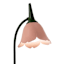 Pink Flower Desk Lamp
