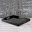 Black Enameled Tray, 19x14