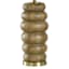 Brown Stacked Stones Large Lamp with Shade, 31"
