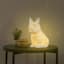 Frenchie Dog Ceramic LED Lamp