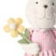 Easter Girl Bunny Shelf Sitter, 70"