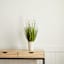 Green Grass Bundle with White Planter, 30"