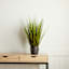 Green Grass Bundle with Grey Planter, 31"