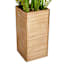 Green Grass Bundle with Wooden Planter, 46"