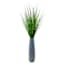 Onion Grass Bundle with Grey Magnesia Planter, 44"