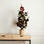 Coleus Plant with Woven Vessel, 36"