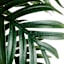Found & Fable Faux Emerald Floor Greenery with White Ceramic Pot, 37"