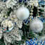 16-Count Silver Mix Shatterproof Ornaments, 70mm