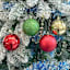16-Count Red, Green & Gold Mix Shatterproof Ornaments, 70mm