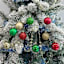 27-Count Red, Green & Gold Mix Shatterproof Ornaments, 40mm
