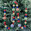 Classic Christmas Mini Ornament Garland, 72"