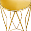 Providence Gold Metal Plant Stand, Large