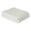 Providence 5-Piece White Ribbed Velvet Comforter Set, Full/Queen