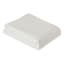 Providence 5-Piece White Ribbed Velvet Comforter Set, Full/Queen