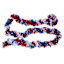 Red, White & Blue Tinsel Garland, 12'
