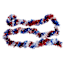 Red, White & Blue Tinsel Garland, 12'