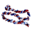 Red, White & Blue Tinsel Garland, 12'