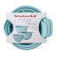 KitchenAid Set of 3 Mineral Water Blue Universal Mixing Bowls