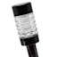 6-Lumen Oil Rubbed Bronze Round Steel Solar Pathway Light