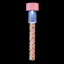 Solar Pink Wavy Check Rocket Light