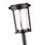 4-Pack 15-Lumen Solar Filament Bulb Black Pathway Lights