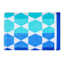 Hexagon Blue to Green Ombre Jacquard Velour Beach Towel, 34x64