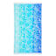 Spiral Blue to Green Ombre Jacquard Velour Beach Towel, 34x64