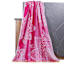 Pink Medallion Jacquard Velour Beach Towel, 34x64