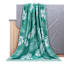 Green Palm Leaves Jacquard Velour Beach Towel, 40x72
