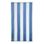 Cabana Blue & White Reversible Striped Beach Towel, 40x72