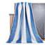 Cabana Blue & White Reversible Striped Beach Towel, 40x72