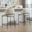 Aria Counter Stool, Cream