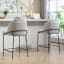 Aria Counter Stool, Light Grey