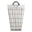 Tapered Metal Wire Laundry Hamper with Removable Liner, Brown