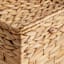 Water Hyacinth Storage Trunk with Flat Lid, Large