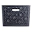 Black Y-Weave Storage Basket, Medium