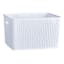 White Y-Weave Storage Basket, Medium