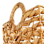 Providence Melia Flower Weave Storage Basket with Handles, Medium