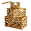 Providence Melia Flower Weave Lidded Storage Trunk, Large