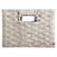 Light Grey Paper Rope Rectangle Storage Basket, Large