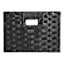 Black Paper Rope Rectangle Storage Basket, Large