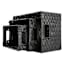 Black Paper Rope Rectangle Storage Basket, Large