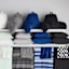 Grey Microfiber Plush Throw Blanket, 50x60