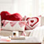 White Microfiber Plush Throw Blanket, 50x60