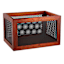 Wood & Metal Rectangle Storage Basket, Large