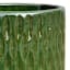 Honeybloom Green Sasha Ceramic Outdoor Planter, Small